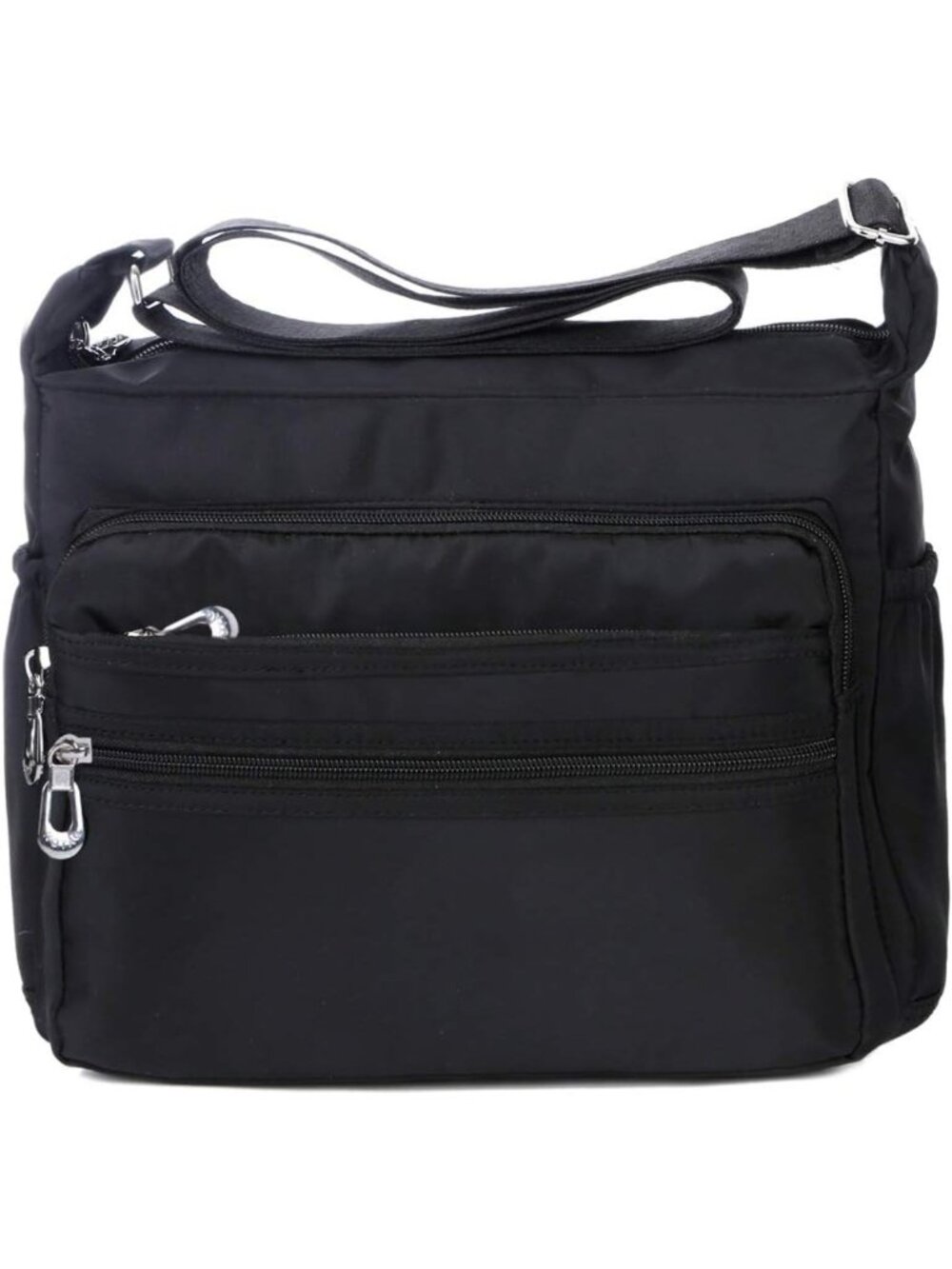 Waterproof Crossbody Bag for Women | Multi-Pocket Nylon Shoulder Purse
